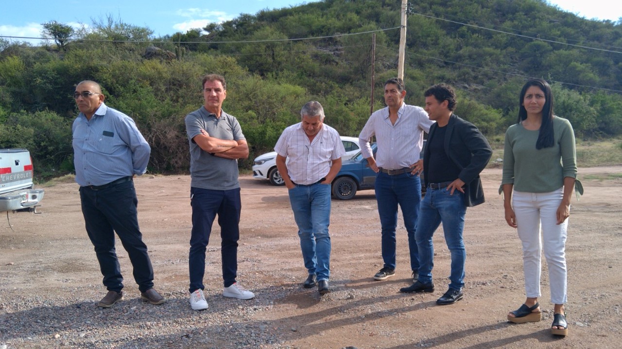 Nueva visita del Secretario Jorge Chica al departamento Valle Fértil