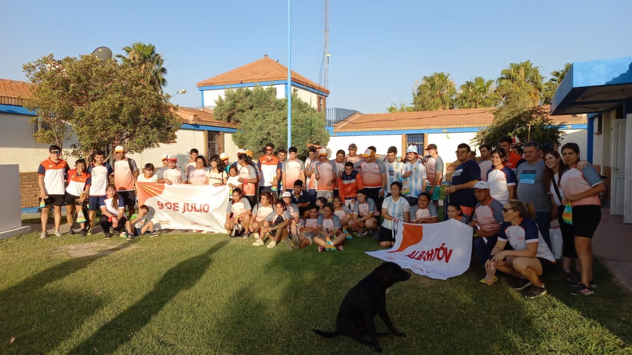 Formación Deportiva organizó un mundialito de básquet, fútbol y hockey en Albardón